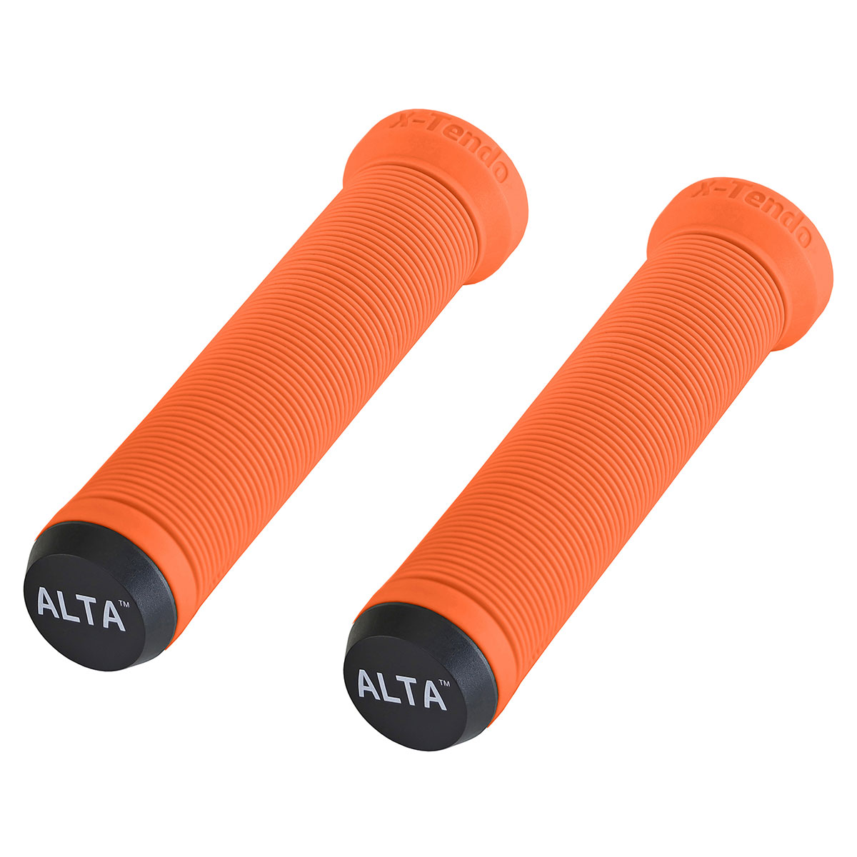 Alta X-Tendo Grips 7/8 long 135mm W/Plug Orange.